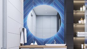  Круглые зеркала - стильное решение для ванной комнаты