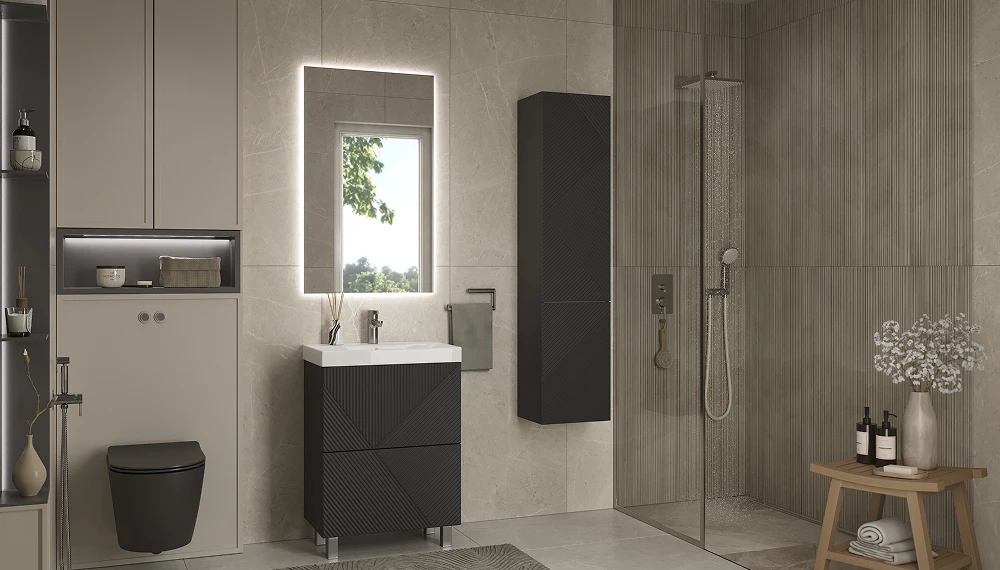 Edge 60.2Y, напольный, графит - фото 2 - VELVEX