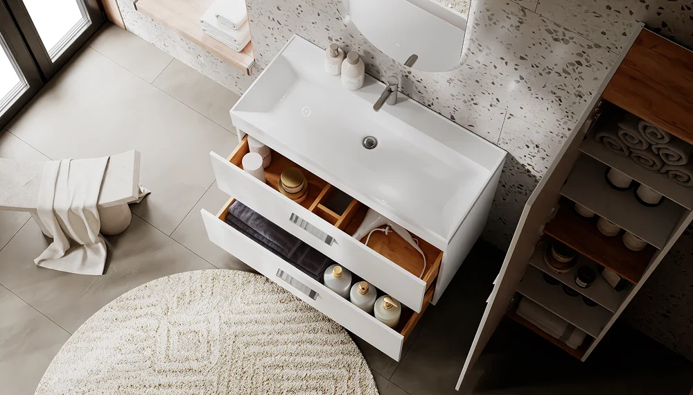 Орландо 100 напольный, белый матовый - фото 8 - VELVEX