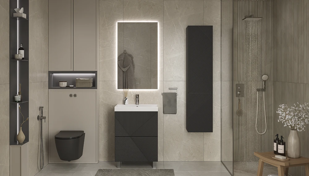 Edge 60.2Y, напольный, графит - фото 1 - VELVEX