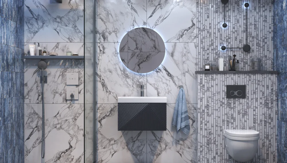 Тумба подвесная EDGE 60.1Y, графит - фото 6 - VELVEX