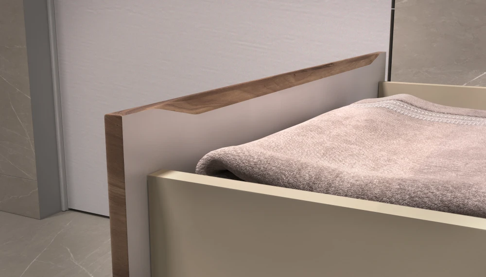 Тумба с раковиной Mondi 60 навесная акация темная - фото 5 - VELVEX