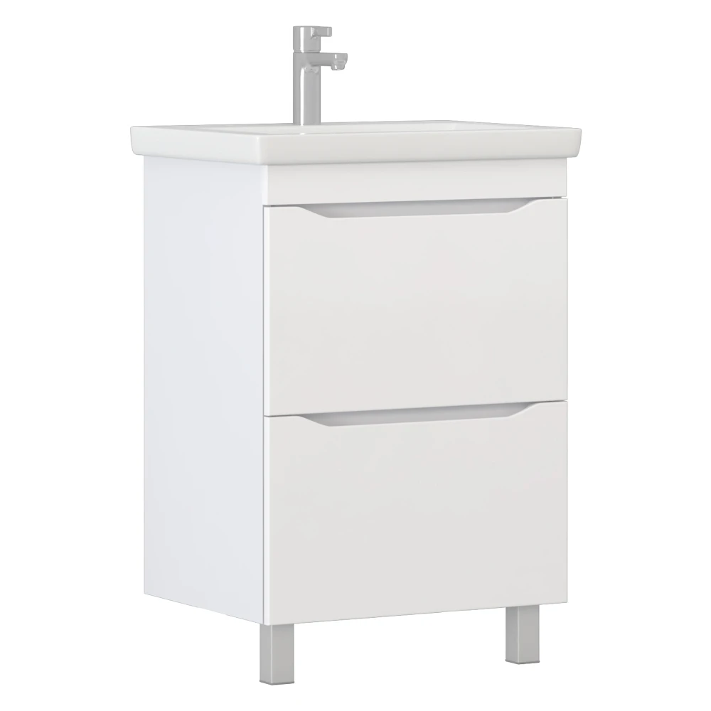 Тумба под раковину Grani 600-0-2 (Como) - фото 1 - VIGO