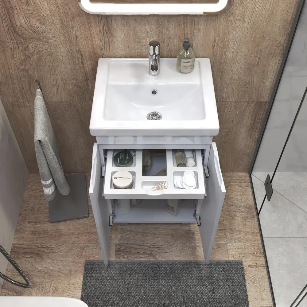 Тумба Grani 500 умывальник Фостер - фото 4 - VIGO