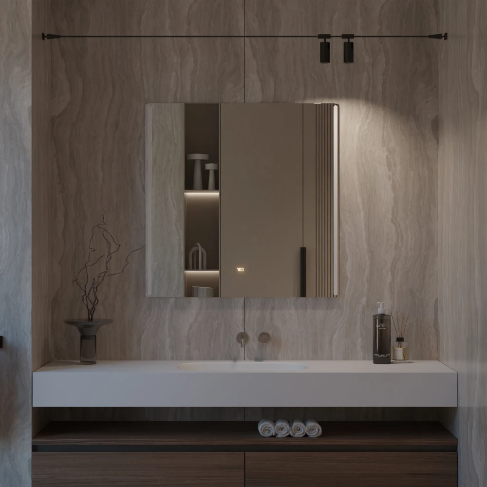 Зеркало Крона Люкс 1000 - фото 7 - VIGO