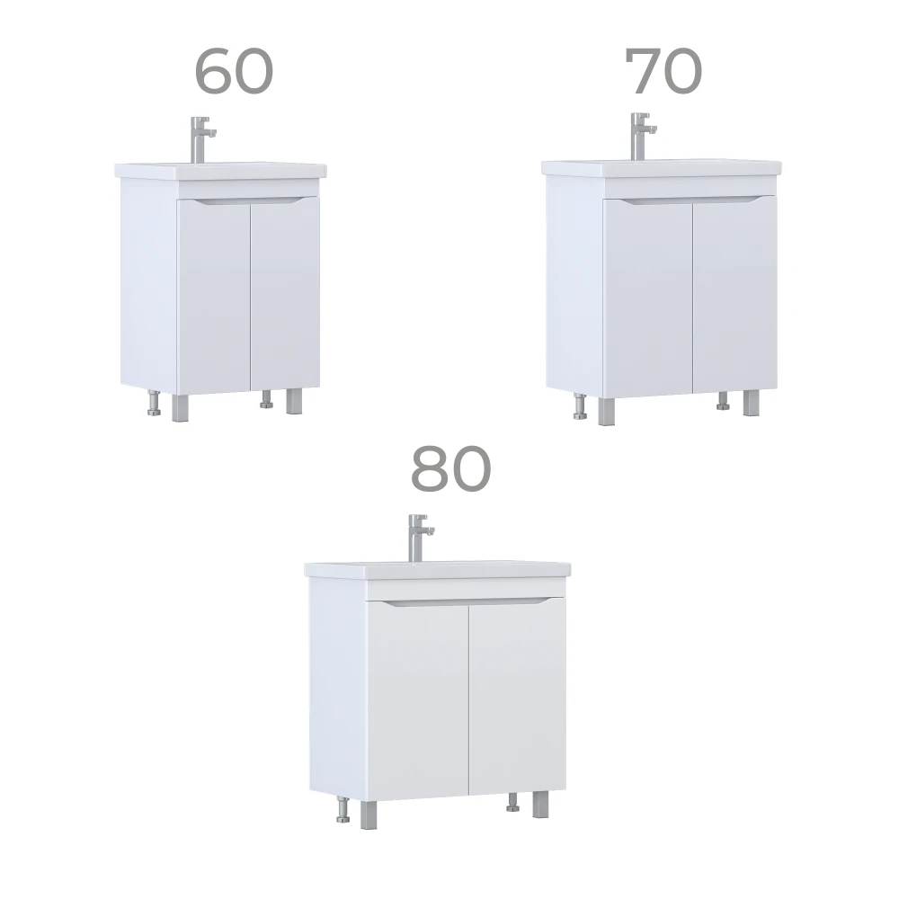 Тумба под раковину Грани 600-2-0 (Como) - фото 6 - VIGO