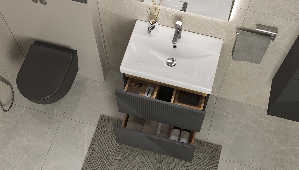 Edge 60.2Y, напольный, графит - фото 7 - VELVEX