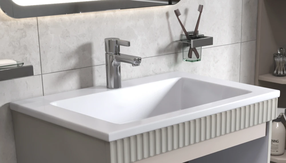 Раковина Modul 70 - фото 6 - VELVEX