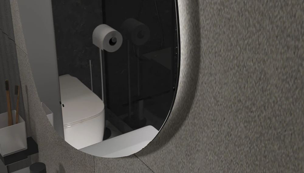 Зеркало Flam Classic 600 - фото 5 - VIGO