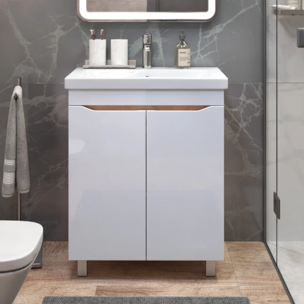 Тумба под раковину Грани 700-2-0 (Como) дуб золотой - фото 1 - VIGO