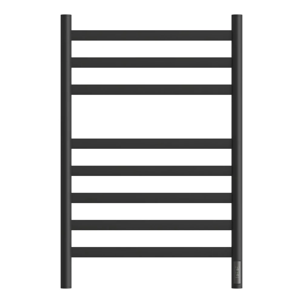 Полотенцесушитель электрический Point Селена PN16858B П8 500x800, диммер справа, черный - фото 2 - Point